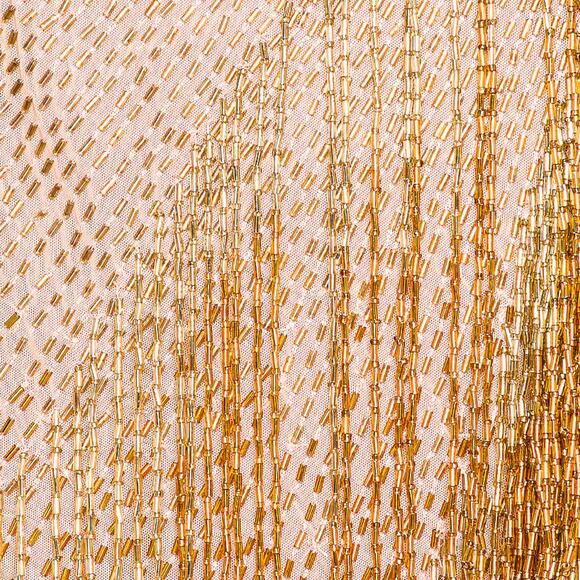 DUNDAS x REVOLVE Cher Embellished Mini Dress in Gold NWT Size XS - Picture 4 of 5